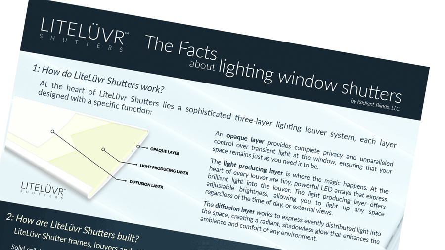 The Facts About Lumina Shutters